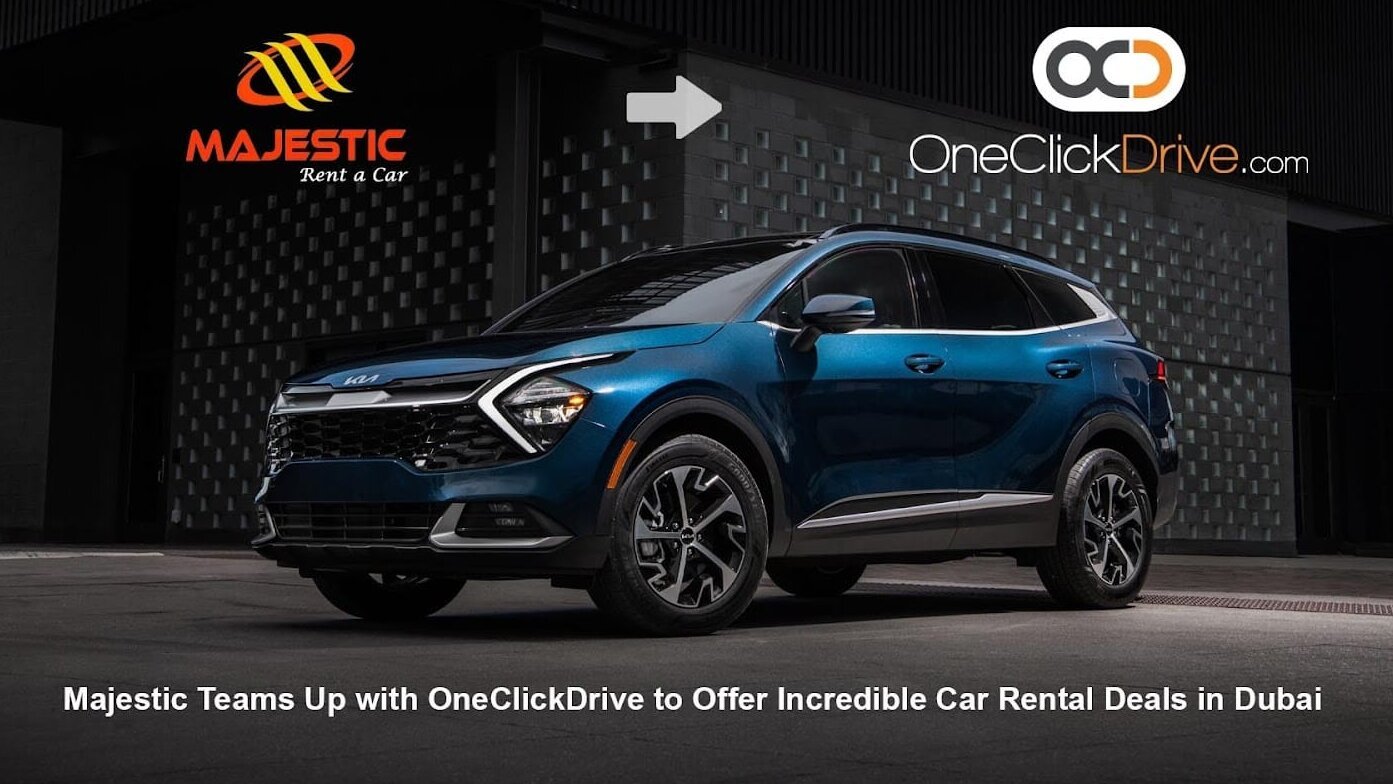 Majestic Teams Up with OneClickDrive to Offer Incredible Car Rental Deals in Dubai